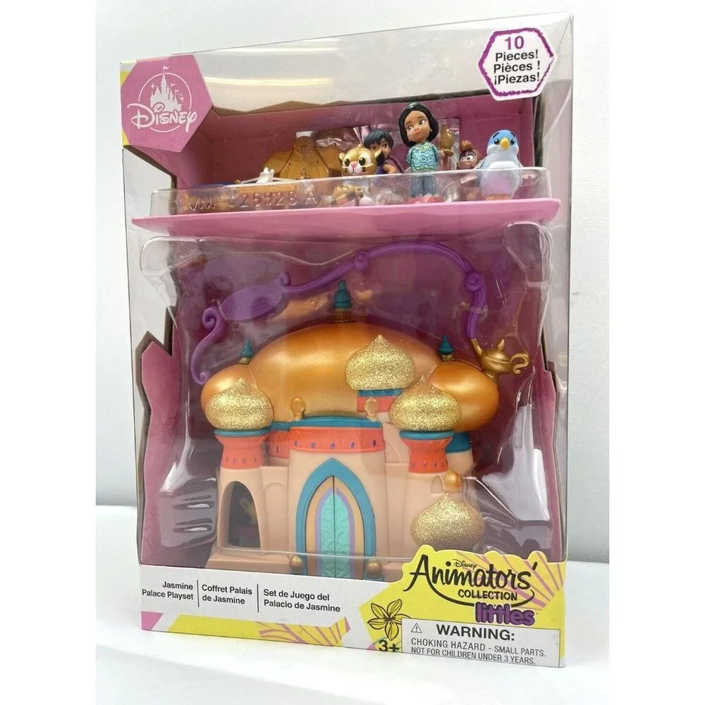 Disney Animators' Collection Littles Jasmine Palace Play Toy Set - Picture 2 of 11